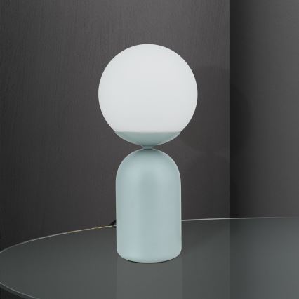 Eπιτραπέζιο φωτιστικό STANLEY 1xE14/25W/230V ceramics/μέντα