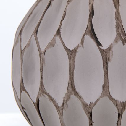 Eπιτραπέζιο φωτιστικό PINIA 1xE14/25W/230V ceramics μπεζ/γκρι