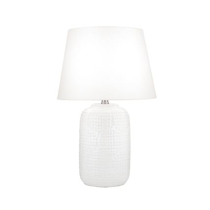 Eπιτραπέζιο φωτιστικό CORAL 1xE27/40W/230V ceramics/λευκό