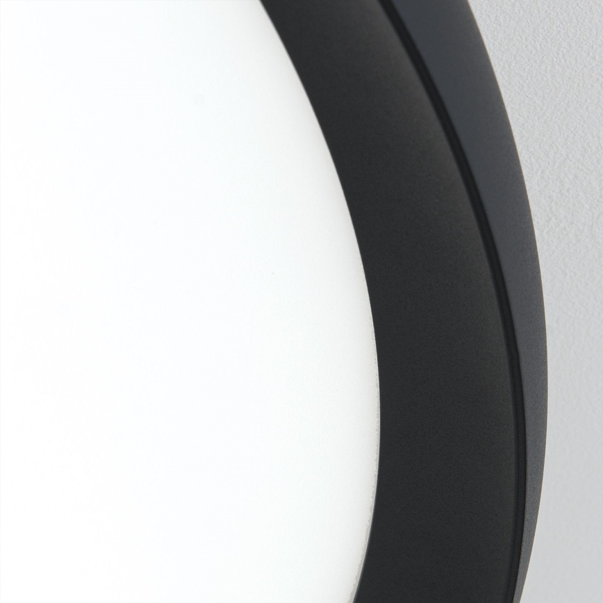 LED φωτιστικό οροφής KANT LED/50W/230V 2700/3000/4000K διάμ. 60 cm μαύρο