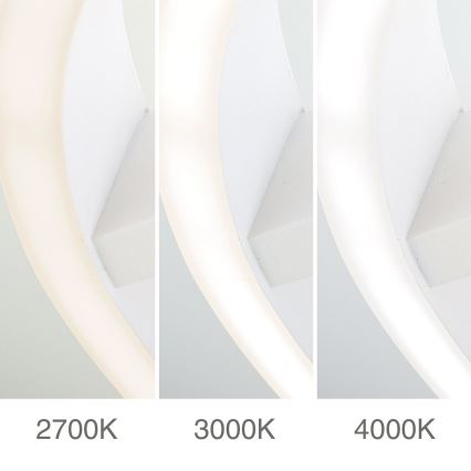 LED φωτιστικό οροφής KOLK LED/40W/230V 2700/3000/4000K Ø 40 εκ. λευκό