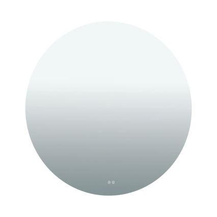 LED θερμαινόμενος επιτοίχιος καθρέφτης μπάνιου με οπίσθιο φωτισμό FOCUS, 30W/230V, 3000/4200/6000K, Ø 100 cm, IP44