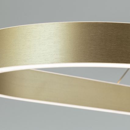 Πολυέλαιος LED σε σύρμα CARRARA LED/80W/230V 2700/3000/4000K χρυσό
