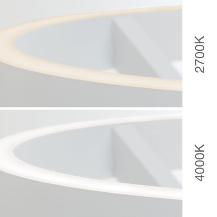 Ρυθμιζόμενη επιδαπέδια λάμπα LED KOLK LED/40W/230V 2700/4000K λευκή