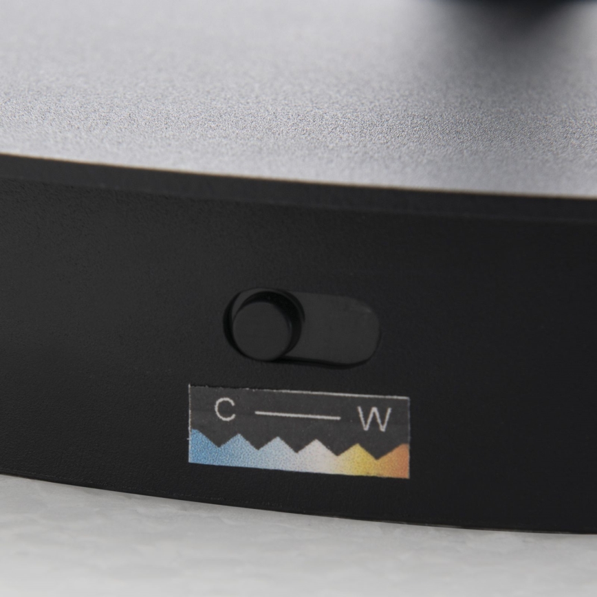 LED ρυθμιζόμενο επιδαπέδιο φωτιστικό KOLK LED/40W/230V 2700/4000K μαύρο