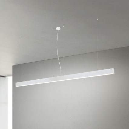 Φωτιστικό οροφής/κρεμαστό 2-σε-1 PALKKI LED/38W/230V 3000/4000/5000K λευκό