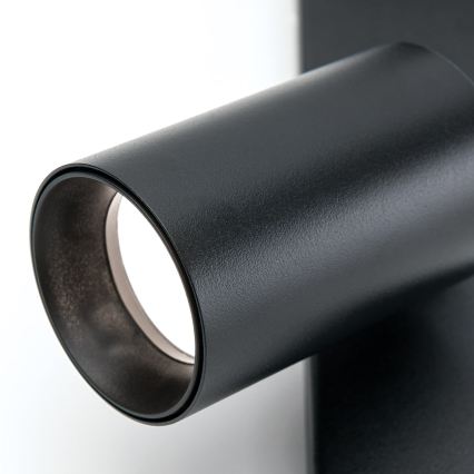 Σποτ φωτιστικό SEAN 2xGU10/13W/230V μαύρο