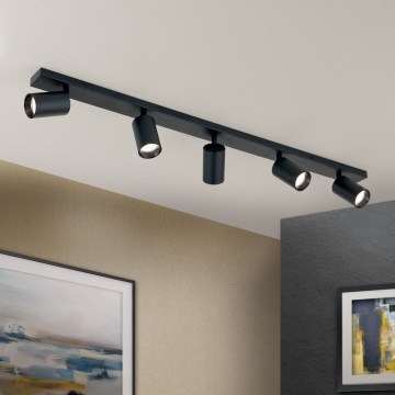 Orion - Σποτ φωτιστικό SEAN 5xGU10/13W/230V μαύρο