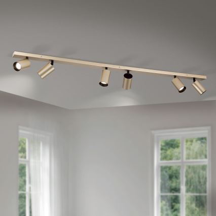 Orion - Σποτ φωτιστικό SEAN 6xGU10/13W/230V χρυσό