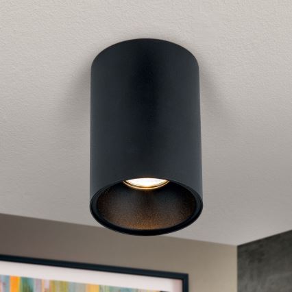 Σποτ φωτιστικό STARLIGHT 1xGU10/50W/230V μαύρο/χρυσό