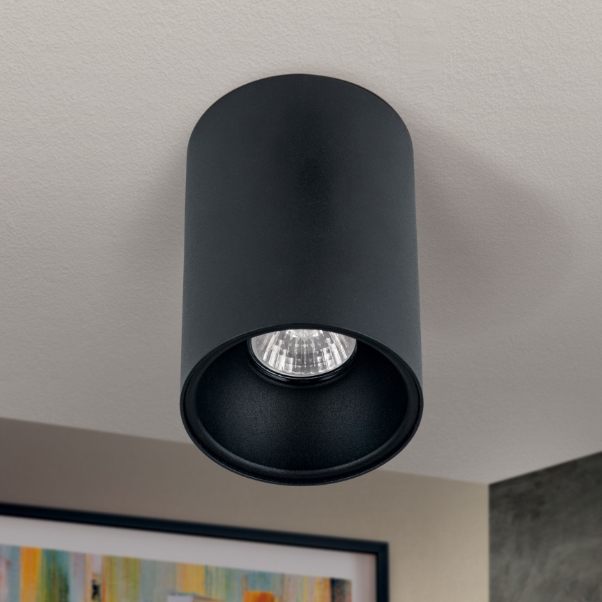 Σποτ φωτιστικό STARLIGHT 1xGU10/50W/230V μαύρο/χρυσό