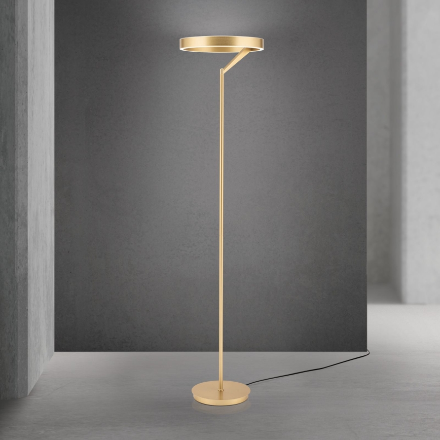 LED Ρυθμιζόμενο επιδαπέδιο φωτιστικό KOLK LED/40W/230V 2700/4000K χρυσό