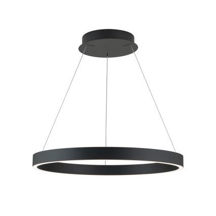 LED ρυθμιζόμενο κρεμαστό φωτιστικό με καλώδιο KOLK LED/60W/230V 2700/3000/4000K Ø 60 cm μαύρο