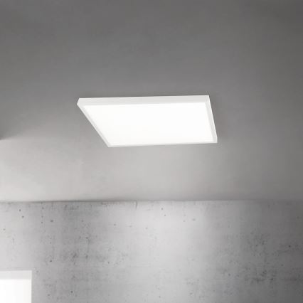 Ρυθμιζόμενο LED φωτιστικό οροφής DISC LED/46W/230V 2700/3000/4000K 59x59 cm λευκό