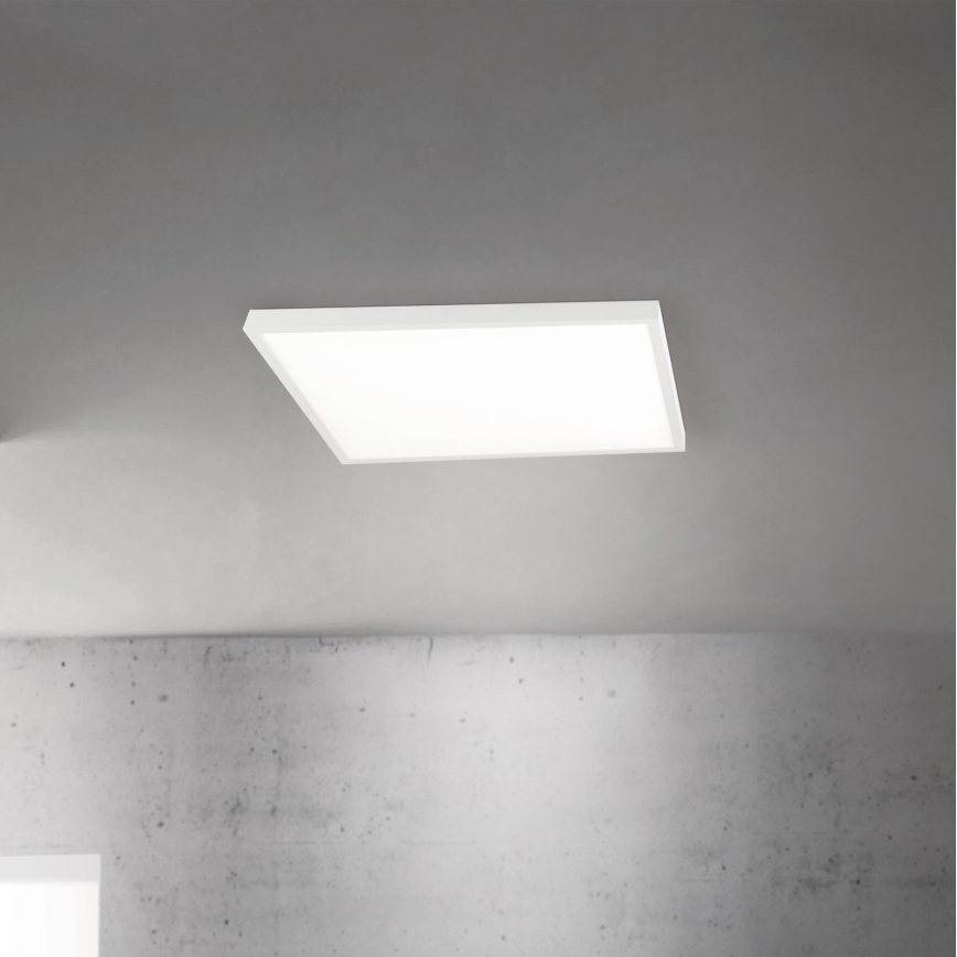 Ρυθμιζόμενο LED φωτιστικό οροφής DISC LED/46W/230V 2700/3000/4000K 59x59 cm λευκό