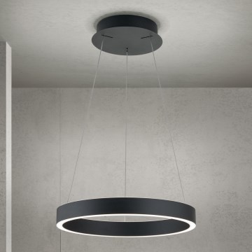 Orion - Ρυθμιζόμενο LED κρεμαστό φωτιστικό με καλώδιο KOLK LED/40W/230V 2700/3000/4000K διάμ. 40 εκ. μαύρο