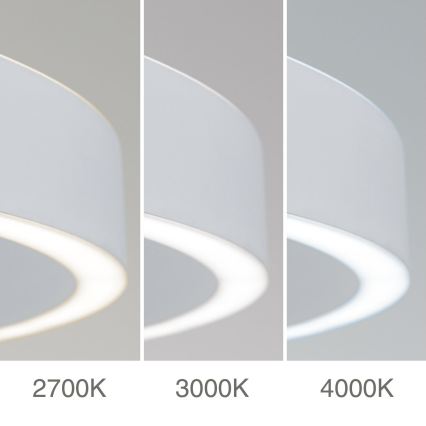 LED ρυθμιζόμενο κρεμαστό φωτιστικό σε καλώδιο KOLK LED/80W/230V 2700/3000/4000K pr. 80 cm λευκό