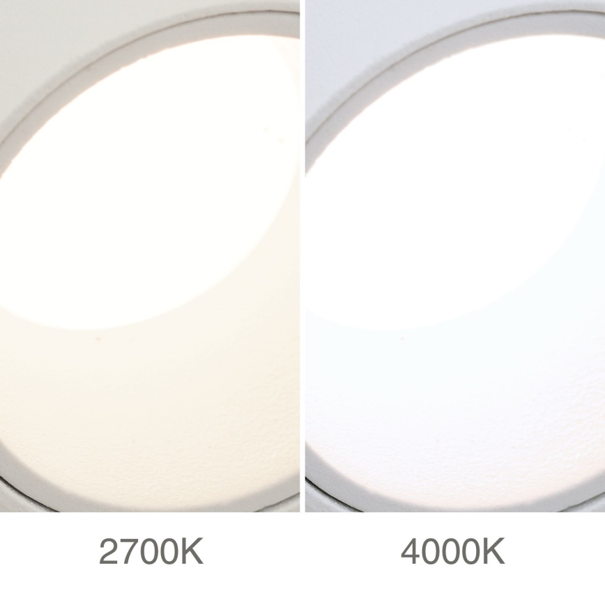 LED Ρυθμιζόμενο επαναφορτιζόμενο με έλεγχο αφής επιτοίχιο σποτ φωτιστικό LUXY LED/1W/5V 2200 mAh 2700/3000/4000K λευκό