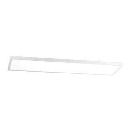 LED ρυθμιζόμενο επιφανειακό πάνελ DISC LED/40W/230V 2700/3000/4000K 115x30 cm λευκό