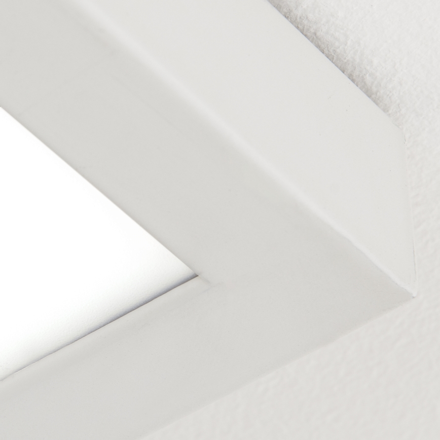 LED ρυθμιζόμενο επιφανειακό πάνελ DISC LED/40W/230V 2700/3000/4000K 115x30 cm λευκό