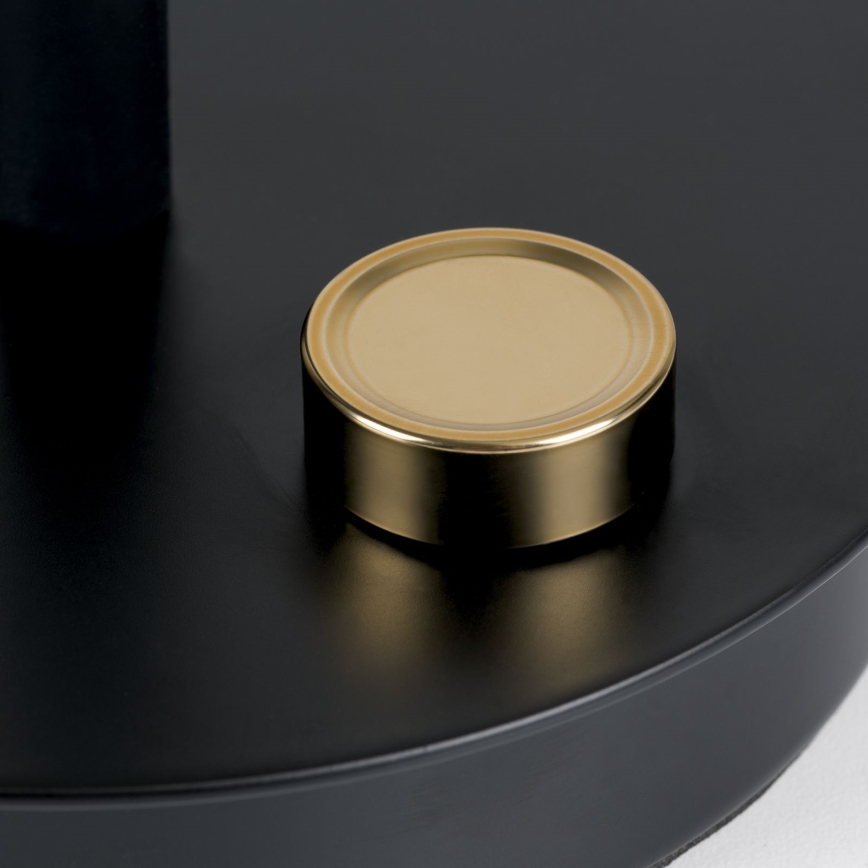 Ρυθμιζόμενο εύκαμπτο επιτραπέζιο φωτιστικό DOTTY 1xGU10/10W/230V μαύρο/ορείχαλκος