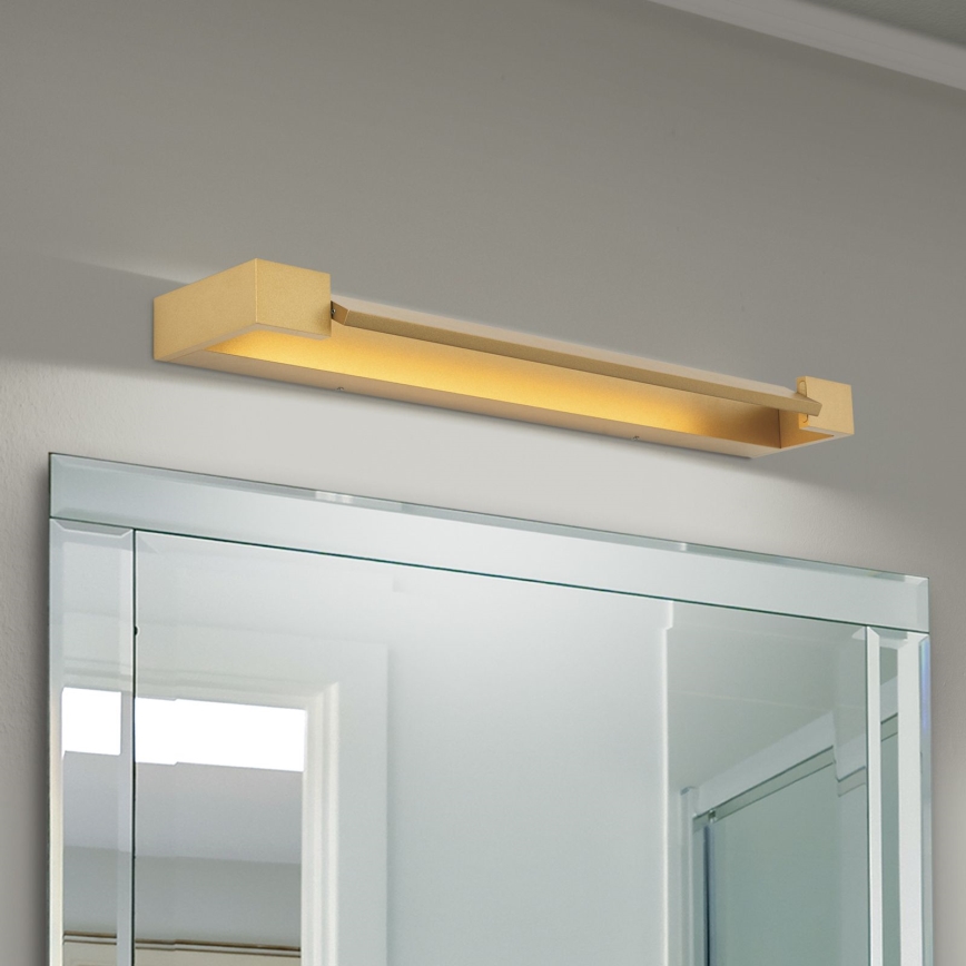 Φωτισμός καθρέφτη μπάνιου LED MARILYN LED/18W/230V 60 cm IP44 χρυσό