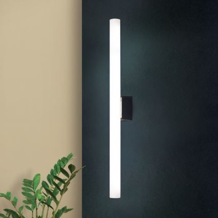 Φωτιστικό τοίχου LED VISAGIST 1xS14d/8W/230V μαύρο