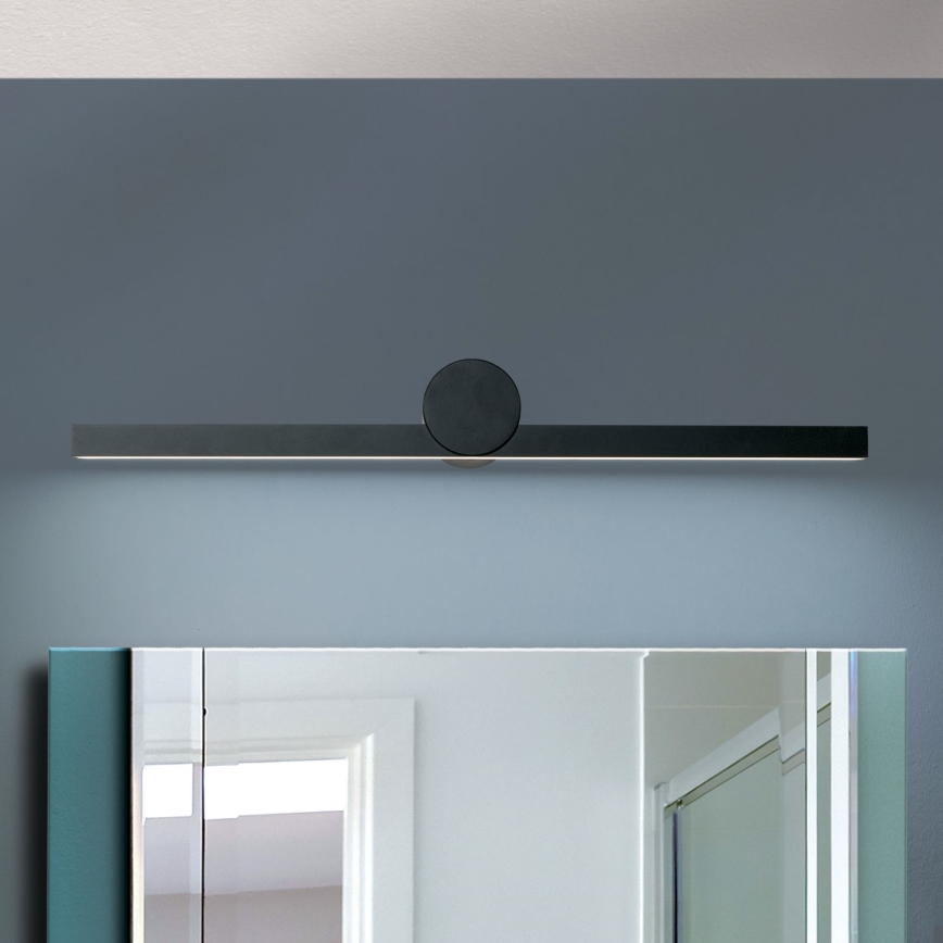 Φωτισμός καθρέφτη μπάνιου LED BEAUTY LED/12W/230V 61 cm IP54 μαύρο