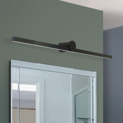 Φωτισμός καθρέφτη μπάνιου LED BEAUTY LED/24W/230V 101 cm IP54 μαύρο