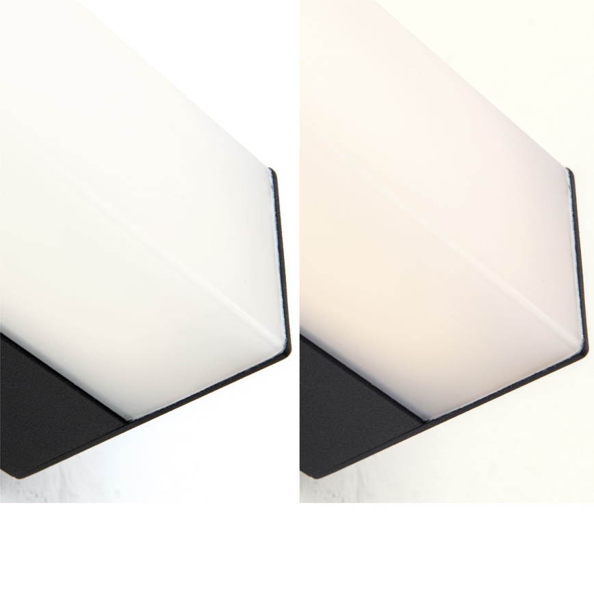 Φωτισμός καθρέφτη μπάνιου LED HORIZON LED/12W/230V 3000/4000K 60 cm IP44 μαύρο