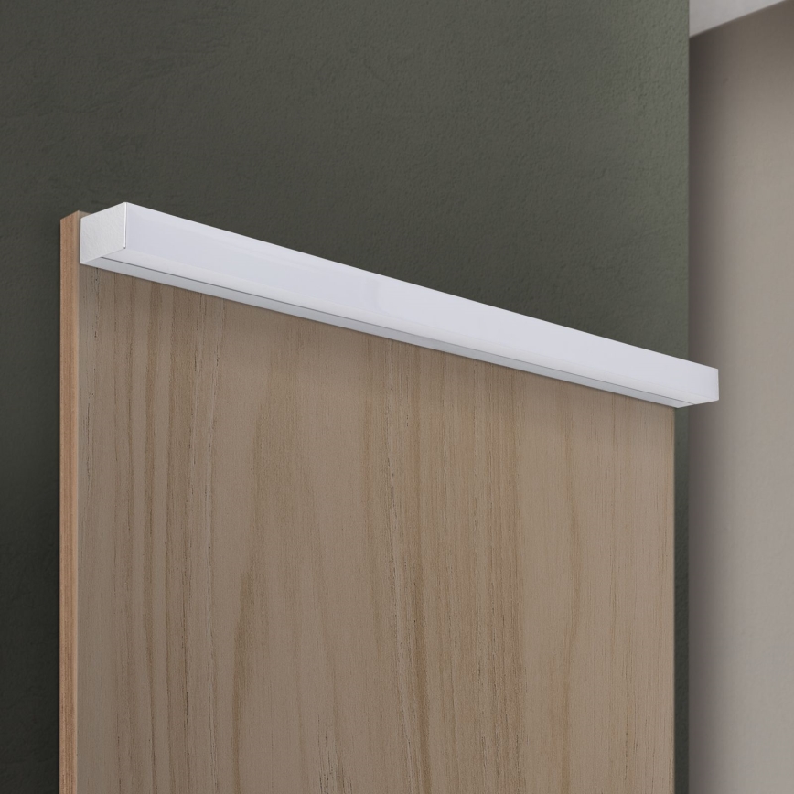 Φωτισμός καθρέφτη μπάνιου LED HORIZON LED/18W/230V 3000/4000K 90 cm IP44 ασημί