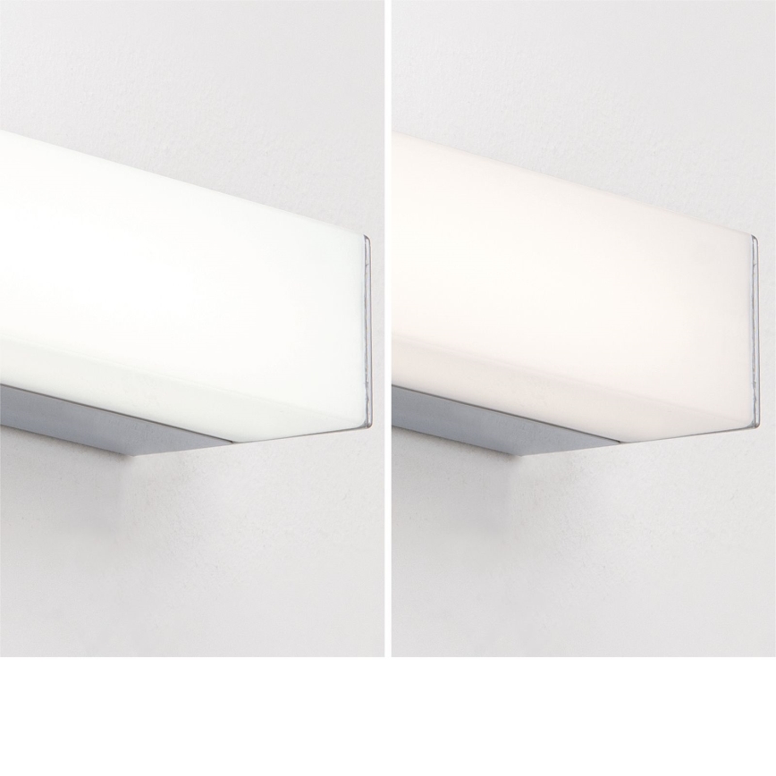 Φωτισμός καθρέφτη μπάνιου LED HORIZON LED/18W/230V 3000/4000K 90 cm IP44 ασημί