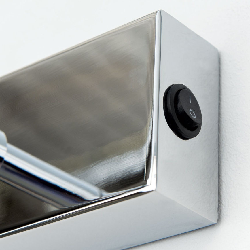 Φωτιστικό πίνακα LED PUBLIO LED/10W/230V 50 cm γυαλιστερό χρώμιο