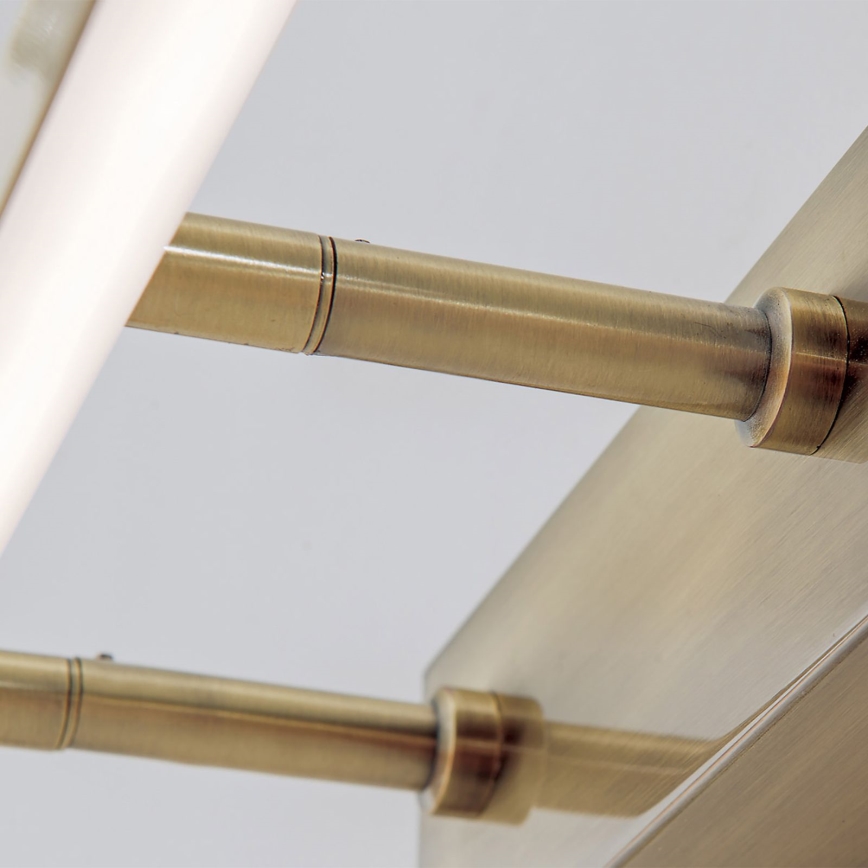 Φωτιστικό πίνακα LED PUBLIO LED/15W/230V 75 cm χρυσό/πατίνα