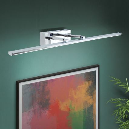 Φωτιστικό πίνακα LED PUBLIO LED/15W/230V 75 cm γυαλιστερό χρώμιο