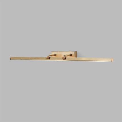 Φωτιστικό πίνακα LED PUBLIO LED/15W/230V 75 cm χρυσό/πατίνα