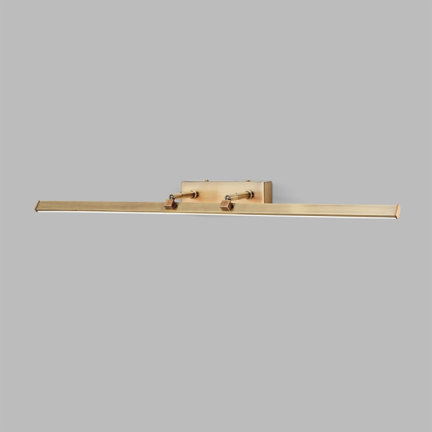Φωτιστικό πίνακα LED PUBLIO LED/15W/230V 75 cm χρυσό/πατίνα