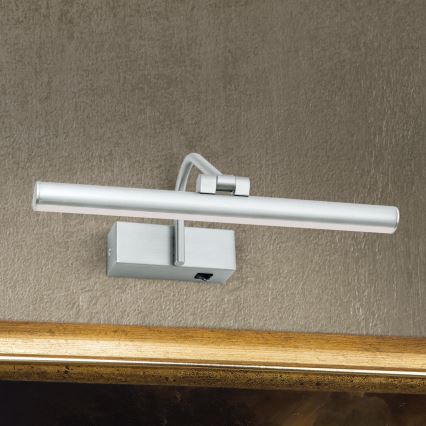 Φωτιστικό πίνακα LED PORTRAIT LED/6W/230V 30 cm ματ χρώμιο