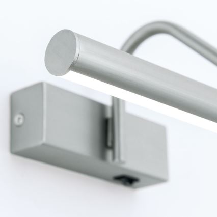 Φωτιστικό πίνακα LED PORTRAIT LED/6W/230V 30 cm ματ χρώμιο