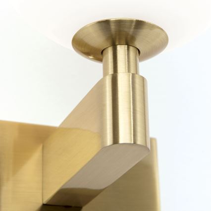 Επιτοίχιο φωτιστικό μπάνιου MARA 1xG9/20W/230V IP44 χρυσό