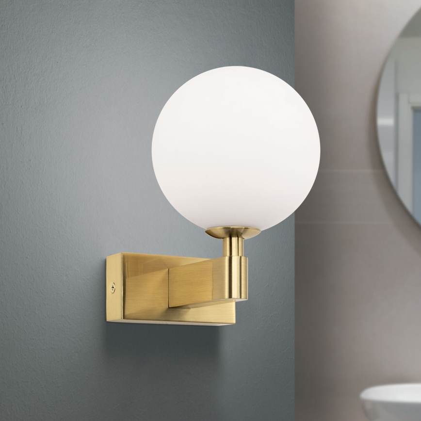 Επιτοίχιο φωτιστικό μπάνιου MARA 1xG9/20W/230V IP44 χρυσό