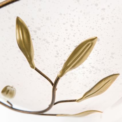 Orion WA 2-943/1 - Φωτιστικό τοίχου LUCA 1xE27/60W/230V μπρονζέ/πατίνα