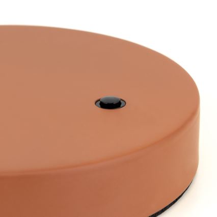 Επιτραπέζιο φωτιστικό GILI 1xE27/40W/230V σε απόχρωση τούβλου