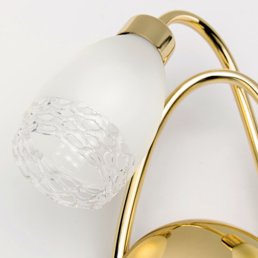 Επιτοίχιο φωτιστικό CARLA 2xG9/28W/230V χρυσό