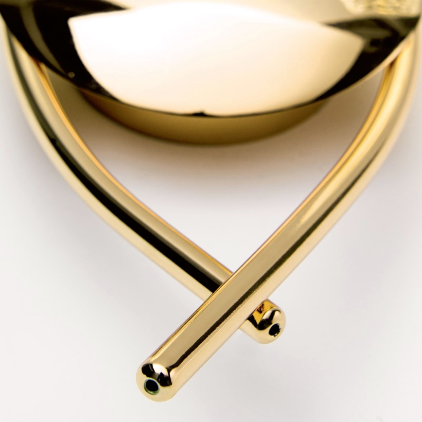 Επιτοίχιο φωτιστικό CARLA 2xG9/28W/230V χρυσό