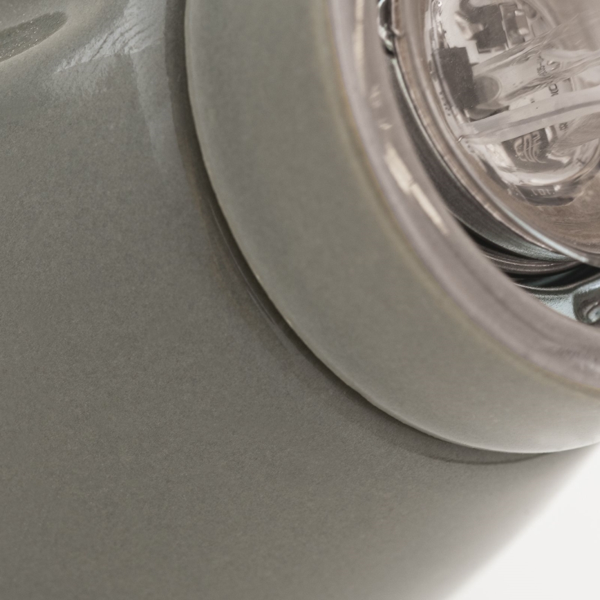 Επιτοίχιο φωτιστικό FROST 1xE27/60W/230V γκρι