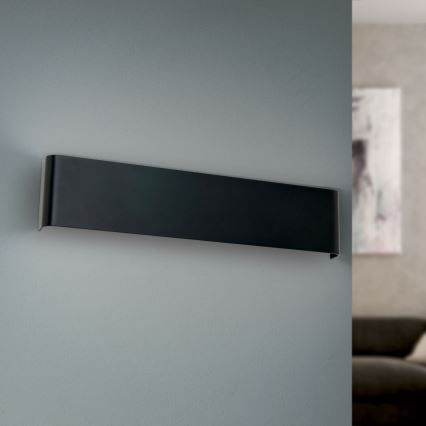 LED Φωτιστικό τοίχου ACCENT LED/14W/230V μαύρο