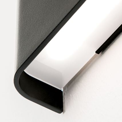 LED Φωτιστικό τοίχου ACCENT LED/14W/230V μαύρο
