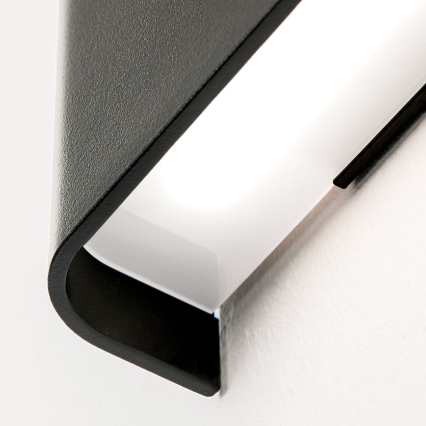 LED Φωτιστικό τοίχου ACCENT LED/14W/230V μαύρο