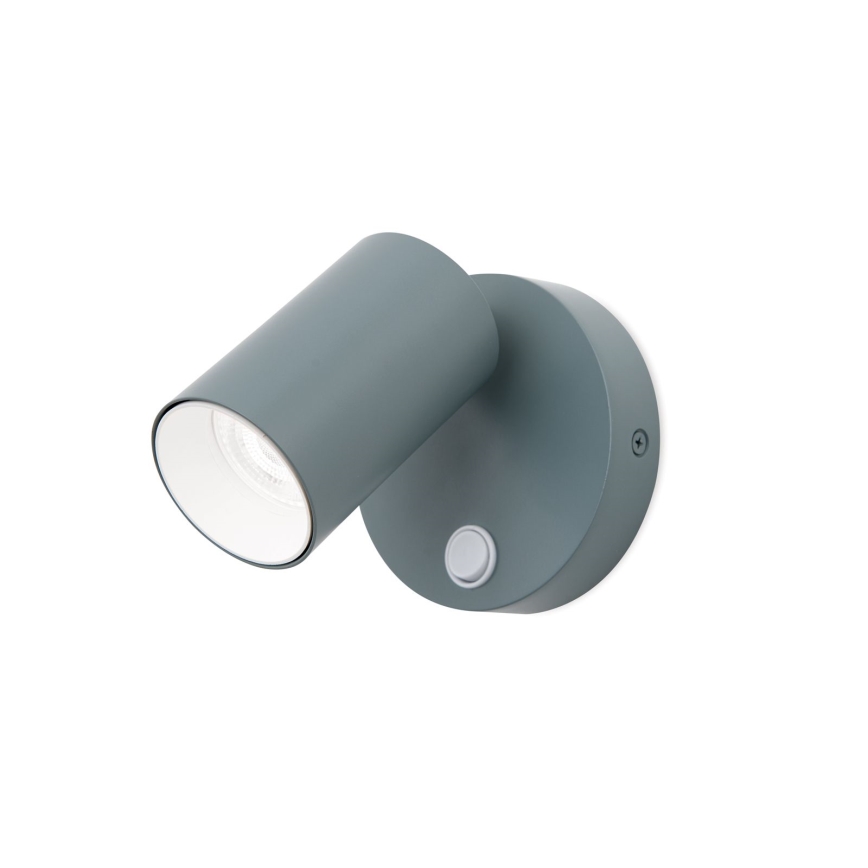 Orion - Επιτοίχιο φωτιστικό σποτ PENN 1xGU10/13W/230V γκρι